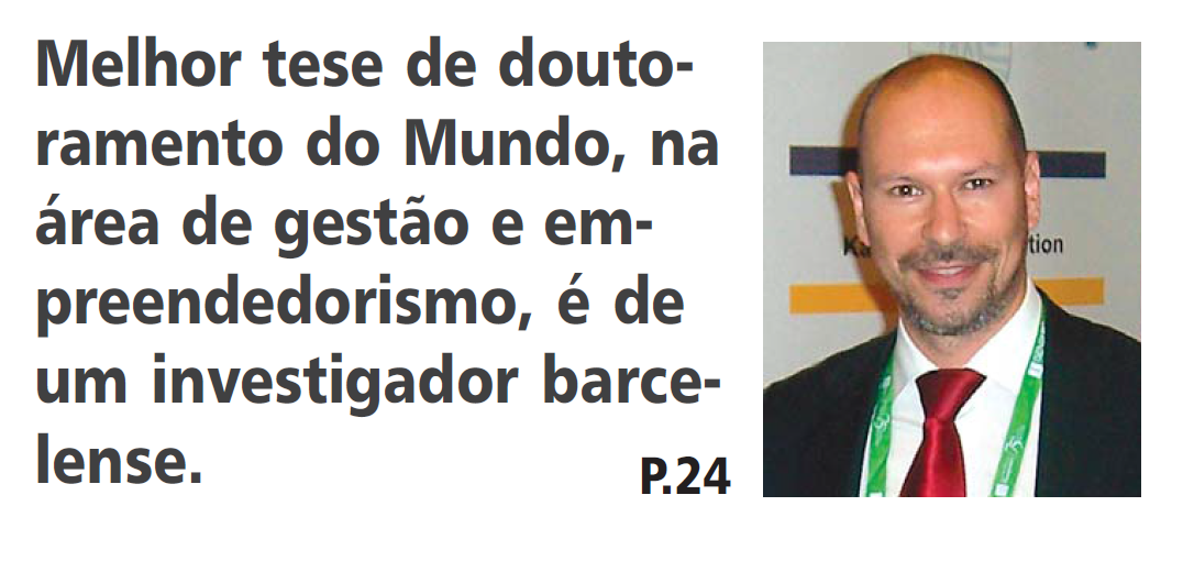 É de Barcelos a melhor tese de doutoramento do mundo (Barcelos Popular)