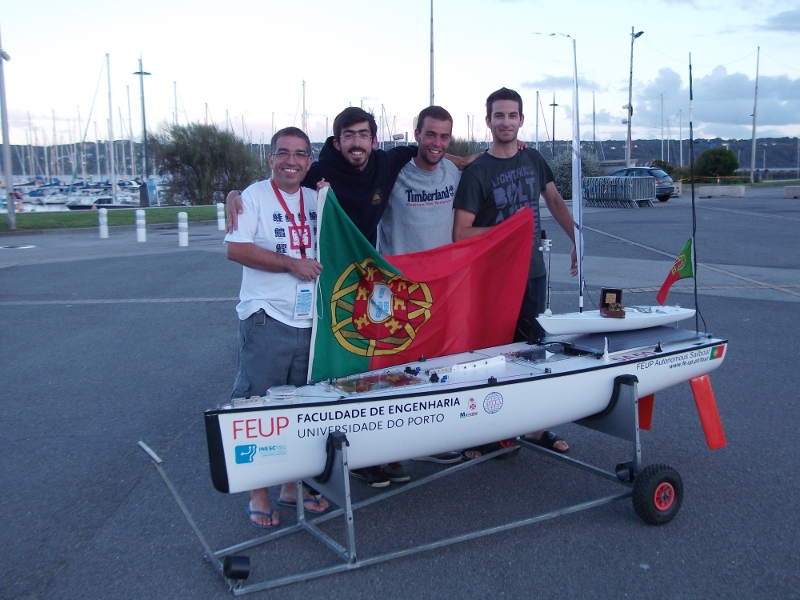FEUP/INESC TEC robotic sailboats awarded again in international competition