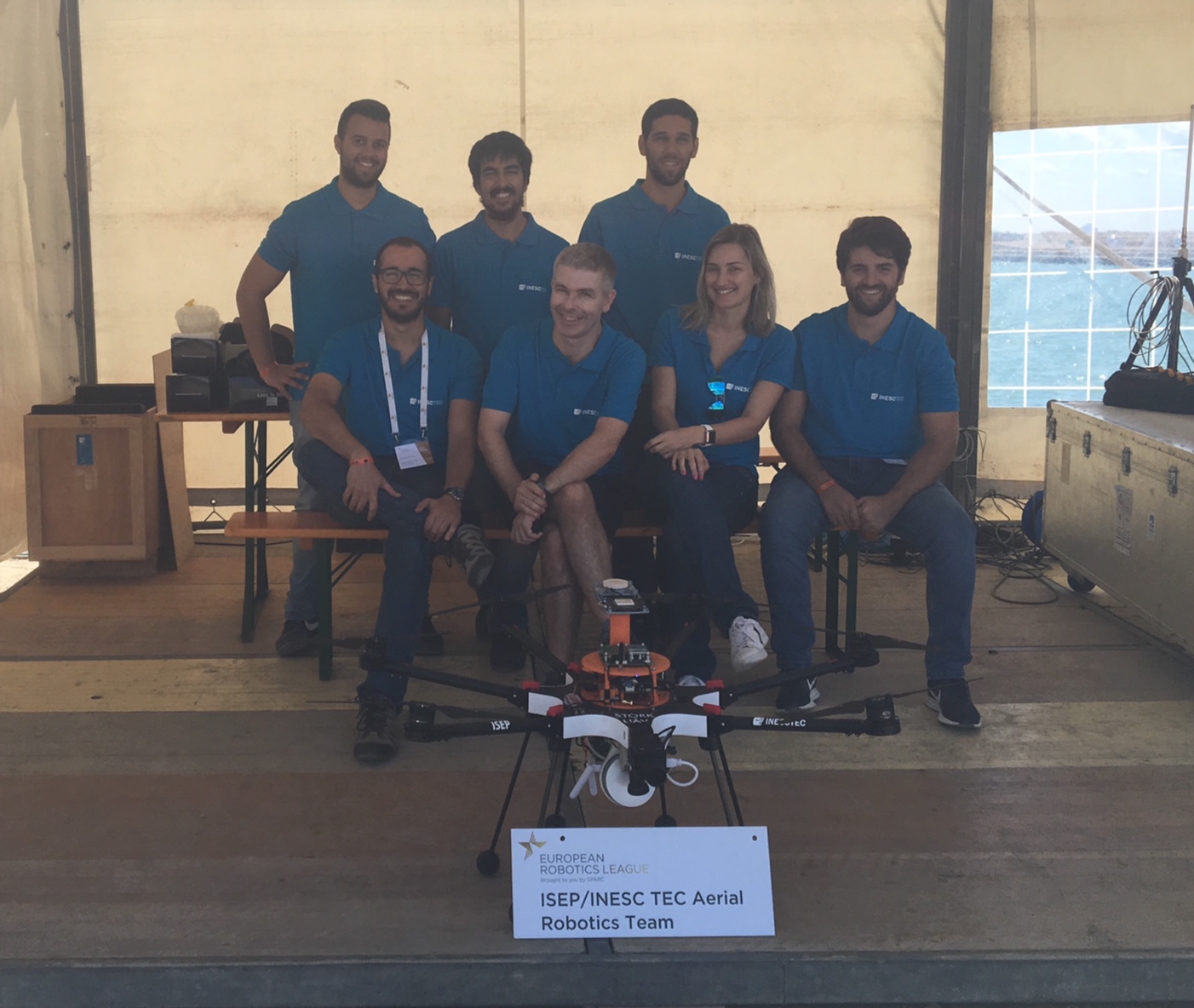 Equipa de robótica do INESC TEC bicampeões na European Robotics League